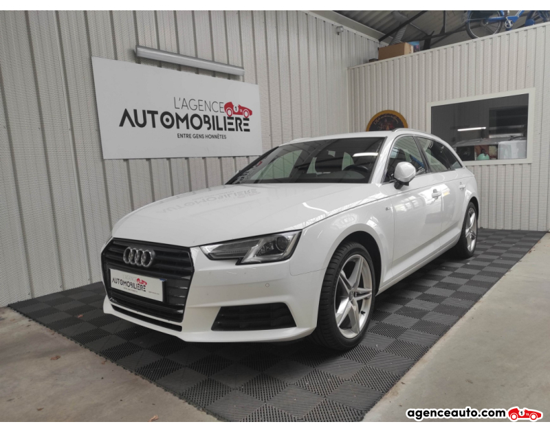 Acquisto Auto Usate, Auto Usate Economiche | Agenzia Automobiliare Audi A4 Avant 2.0 TDI 150 ch S Line Multitronic Blanc Anno 2016 Automatique Diesel