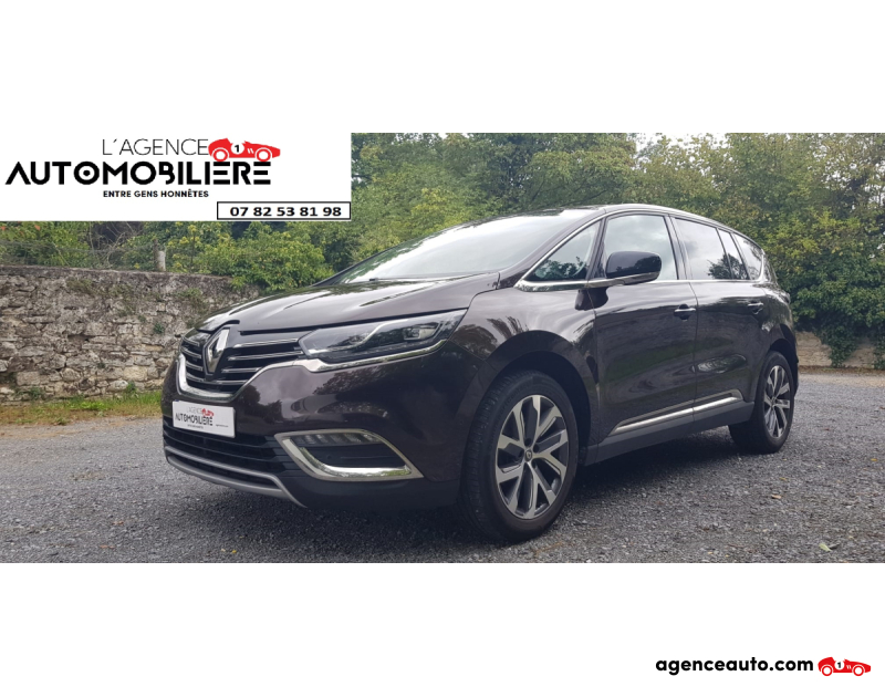 Acquisto Auto Usate, Auto Usate Economiche | Agenzia Automobiliare Renault Espace 1.6 Dci 160 Twin Turbo Intens BVA Marron Anno 2015 Automatique Diesel