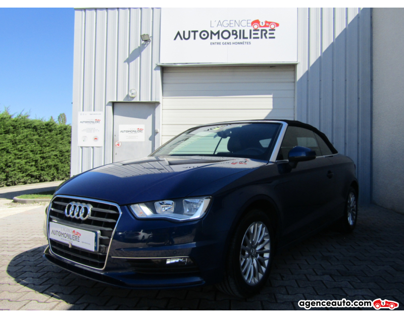 Achat voiture occasion, Auto occasion pas cher | Agence Auto Audi A3 1.6 TDI 16V 110 cv ambition luxe Bleu Année 2014 Manuelle Diesel