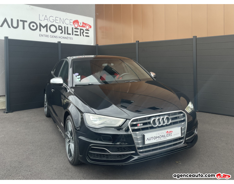 Achat voiture occasion, Auto occasion pas cher | Agence Auto Audi A3 S3 SPORTBACK 2.0 TFSI 300CH QUATTRO S-TRONIC Noir Année 2015 Automatique Essence
