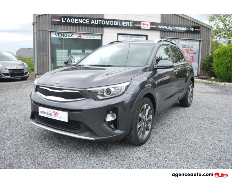 Achat voiture occasion, Auto occasion pas cher | Agence Auto Kia Stonic 1.0 T Fusion Gps,Caméra,Led,Multimédia ...!! Gris Année 2020 Manuelle Essence