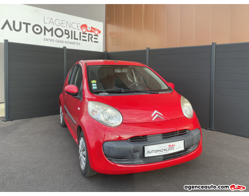 Achat voiture occasion, Auto occasion pas cher | Agence Auto Citroen C1 1.0 Pack SensoDrive 68 ch Boite Automatique Rouge Année 2007 Automatique Essence