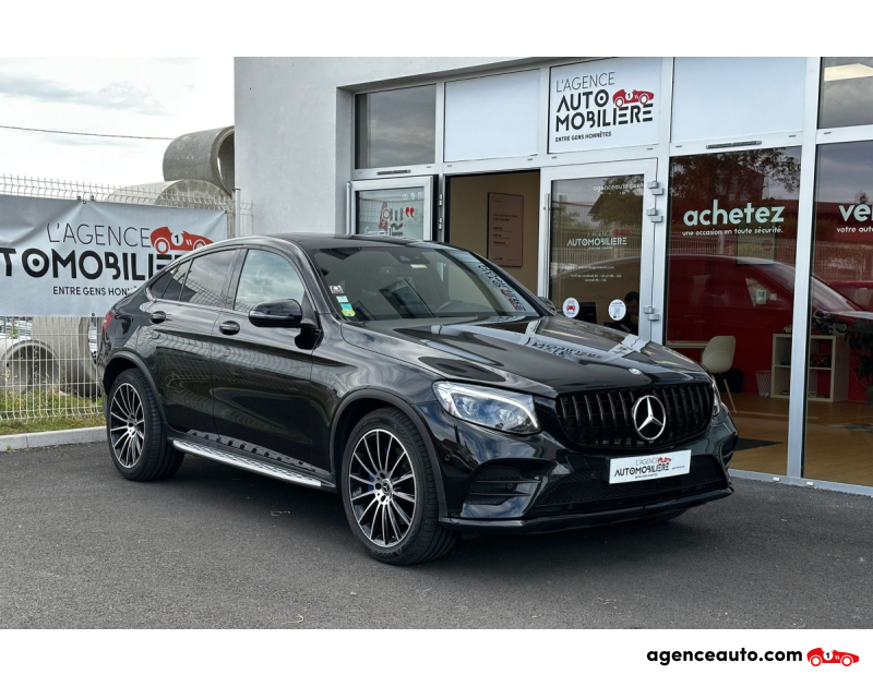 Achat voiture occasion, Auto occasion pas cher | Agence Auto Mercedes Classe GLC 220 d 170ch Sportline 4Matic 9G-Tronic Noir Année 2017 Automatique Diesel
