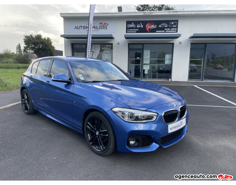Compra de Carros Usados, Carros Usados Baratos | Auto Immo Bmw Série 1 116 I 110 M SPORT ULTIMATE 5 PORTES Bleu Ano 2019 Manuelle Essence