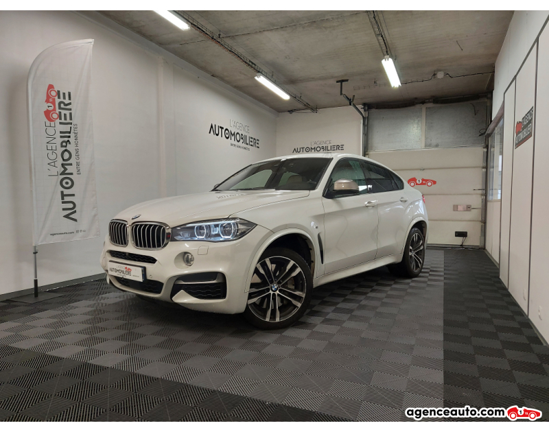 Achat voiture occasion, Auto occasion pas cher | Agence Auto Bmw X6 (F86) M50DA 381 CH M SPORT + TOIT OUVRANT + OPTIONS Blanc Année 2017 Automatique Diesel