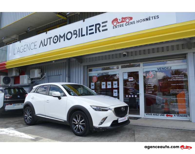 Achat voiture occasion, Auto occasion pas cher | Agence Auto Mazda CX-3 2.0 SKYACTIV-G 120 Sélection Blanc Année 2018 Automatique Essence