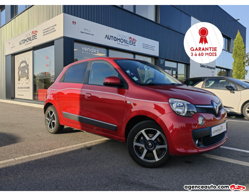Achat voiture occasion, Auto occasion pas cher | Agence Auto Renault Twingo 0.9 TCE 90 INTENS Rouge Année 2019 Manuelle Essence