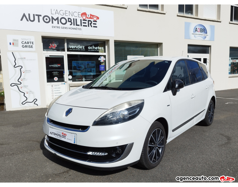 Acquisto Auto Usate, Auto Usate Economiche | Agenzia Automobiliare Renault Scenic 1.6 DCI 130 ENERGY BOSE - 7 PLACES - ORIGINE FRANCE Blanc Anno 2012 Manuelle Diesel