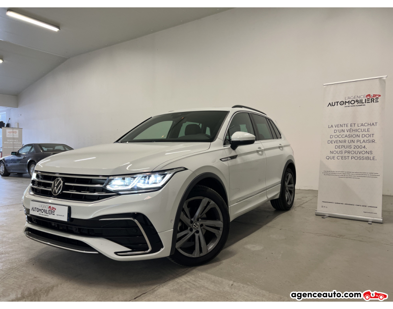 Acquisto Auto Usate, Auto Usate Economiche | Agenzia Automobiliare Volkswagen Tiguan II Phase 2 2.0 TDi 16V BMT DSG7 150 cv Boîte auto Blanc Anno 2022 Automatique Diesel
