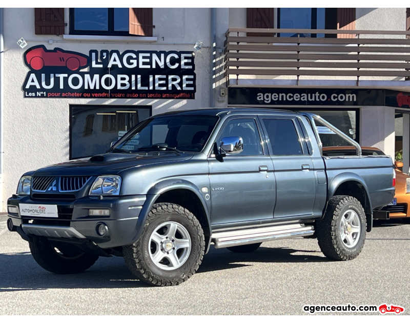 Acquisto Auto Usate, Auto Usate Economiche | Agenzia Automobiliare Mitsubishi L200 2.5 TD 115 ch DAKAR DOUBLE CABINE Gris Anno 2005 Manuelle Diesel