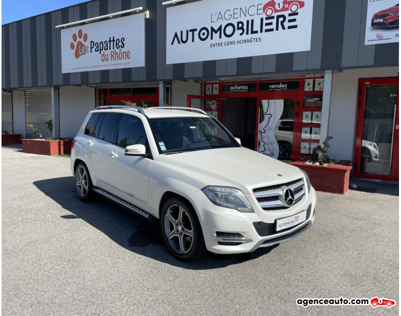 Achat voiture occasion, Auto occasion pas cher | Agence Auto Mercedes GLK Phase 2 220 CDi 4MATIC 7G-TRONIC 170 cv Boîte auto Blanc Année 2013 Automatique Diesel