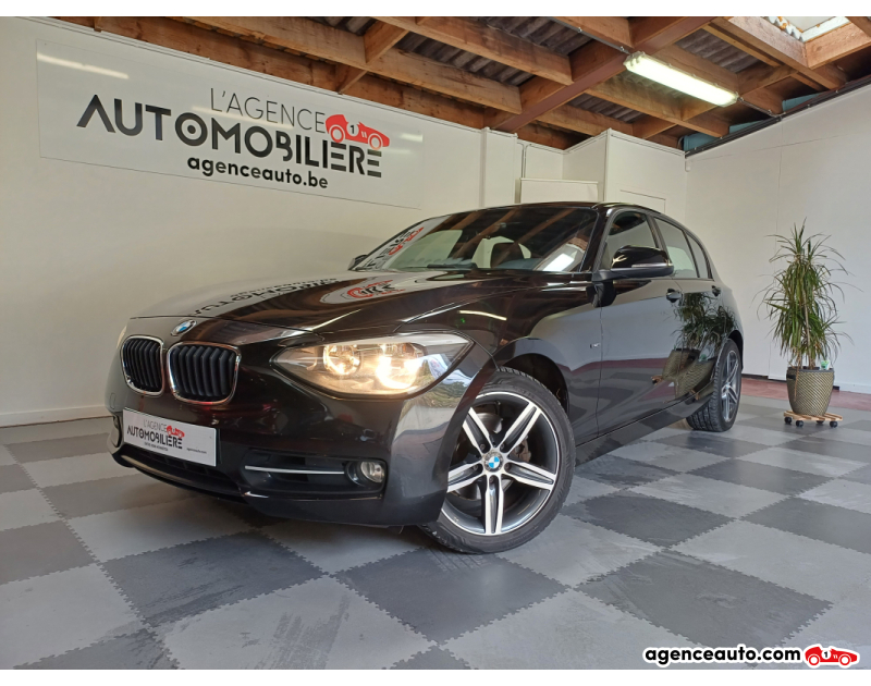 Achat voiture occasion, Auto occasion pas cher | Agence Auto Bmw Série 1 118i sportline 1.6i 170Ch Boite manuelle 6V/ Garantie 12 mois Noir Année 2011 Manuelle Essence