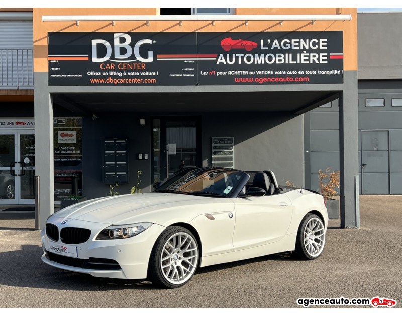 Achat voiture occasion, Auto occasion pas cher | Agence Auto Bmw Z4 Roadster RHD (E89) 23i 2.5 i 204 CV sDrive CT Vierge Harman Kardon Jantes M3 Blanc Année 2010 Manuelle Essence