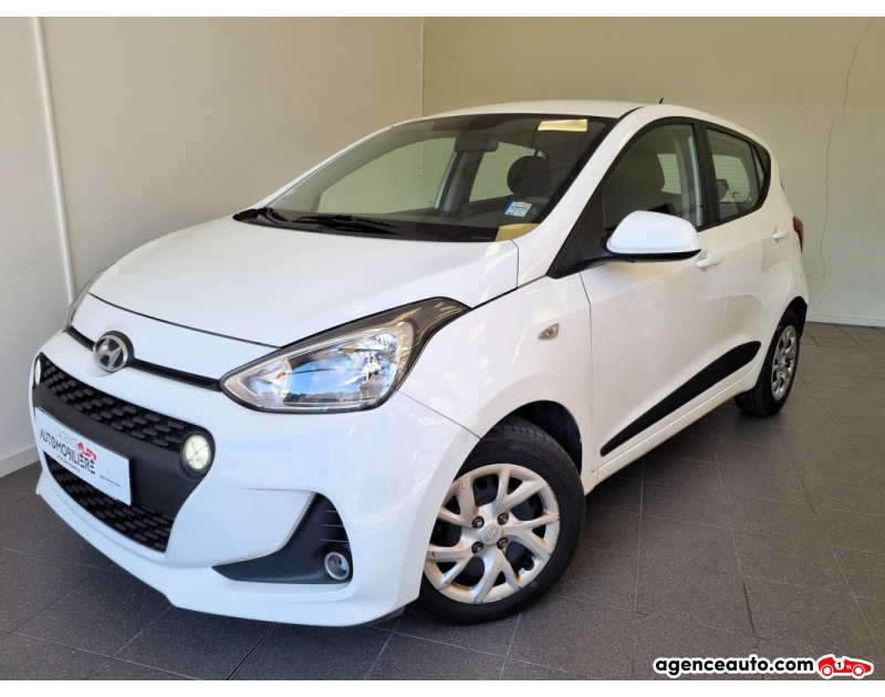 Compra de Coches Usados, Coches Usados Baratos %'|'% Agence Auto Hyundai I10 II 1.2 87ch Intuitive Blanc Año 2017 Manuelle Essence