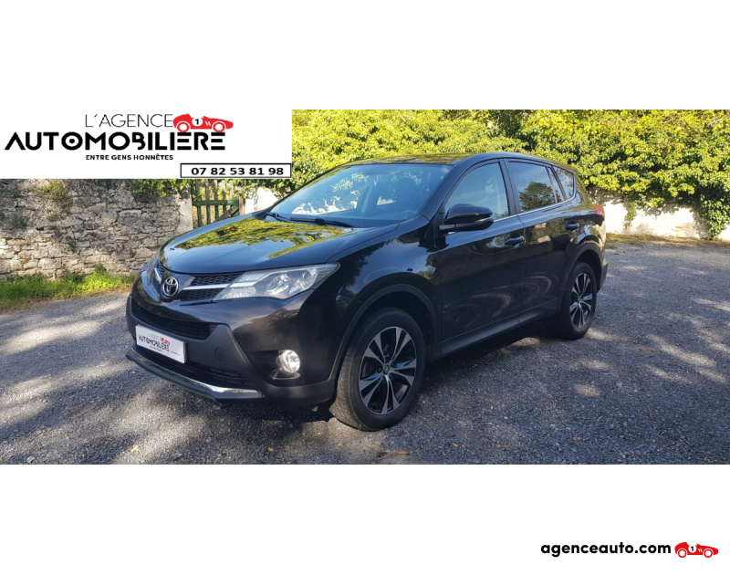 Achat voiture occasion, Auto occasion pas cher | Agence Auto Toyota RAV4 2.0 D4D 124 Life Edition AWD 4x4 Marron Année 2014 Manuelle Diesel
