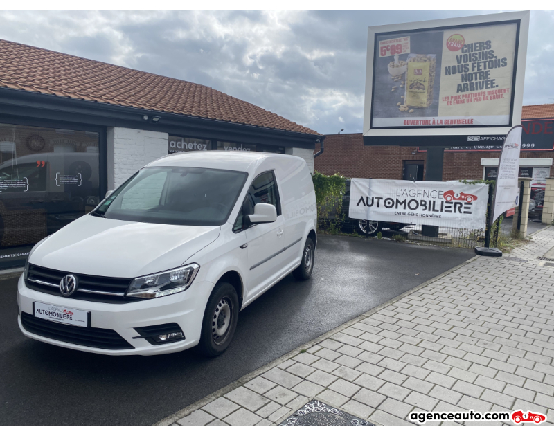 Achat voiture occasion, Auto occasion pas cher | Agence Auto Volkswagen Caddy VAN 2.0 TDI 102 DSG6 BUSINESS LINE Blanc Année 2019 Automatique Diesel