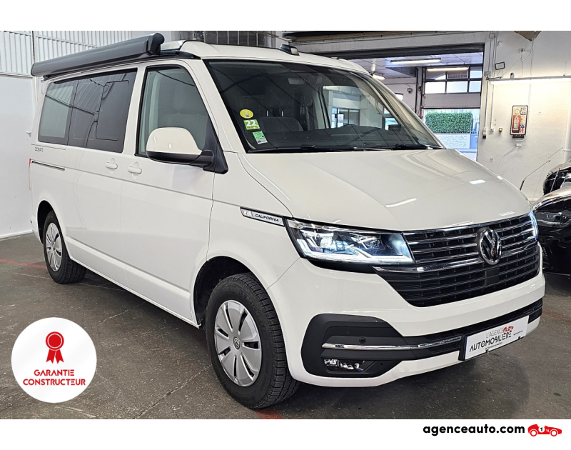 Achat voiture occasion, Auto occasion pas cher | Agence Auto Volkswagen California OCEAN 2.0 TDI 150 DSG 7 1ere main Blanc Année 2022 Automatique Diesel