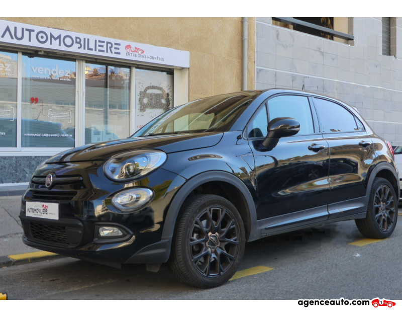 Achat voiture occasion, Auto occasion pas cher | Agence Auto Fiat 500X 1.4 MultiAir 16V 4x2 DCT 140 cv Boîte auto Noir Année 2017 Automatique Essence