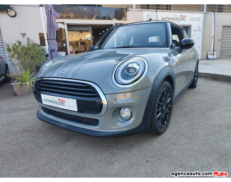 Achat voiture occasion, Auto occasion pas cher | Agence Auto Mini Cooper 1.5 135 COOPER BVA Gris Année 2019 Automatique Essence