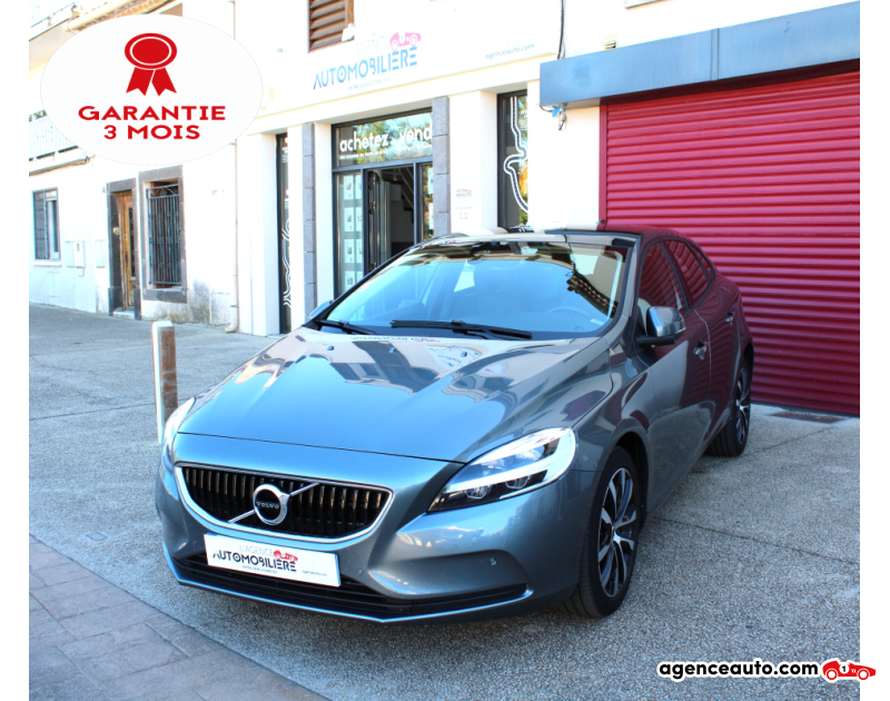 Gebrauchtwagenkauf, Günstige Gebrauchtwagen | Automobilienagentur Volvo V40 122 ch Geartronic 6 Signature Edition ( Caméra de recul , Sièges chauffants , GPS ) Gris Jahr 2019 Automatique Essence