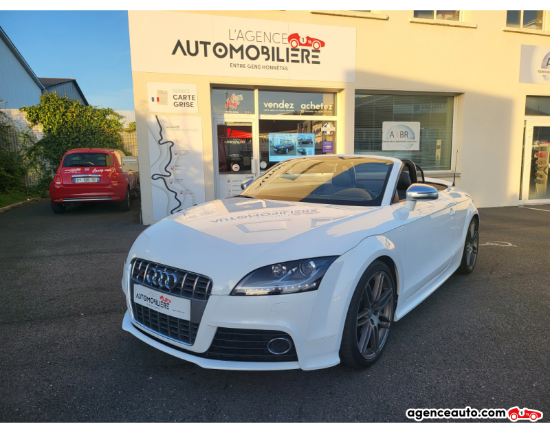 Acquisto Auto Usate, Auto Usate Economiche | Agenzia Automobiliare Audi TTS ROADSTER 2.0 TFSI 272CH QUATTRO - PACK CHRONO - ENTRETIEN AUDI Blanc Anno 2008 Manuelle Essence