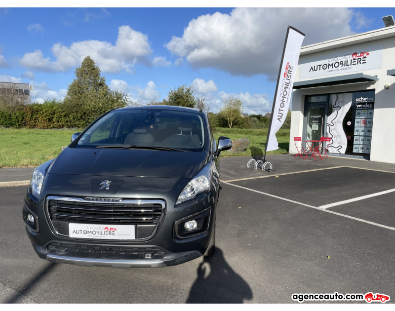 Compra de Coches Usados, Coches Usados Baratos %'|'% Agence Auto Peugeot 3008 1.6 HDI 120 CH STYLE GPS Gris Año 2016 Manuelle Diesel