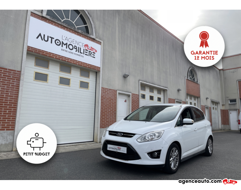 Acquisto Auto Usate, Auto Usate Economiche | Agenzia Automobiliare Ford C-Max C-Max II (B7) 1.6 TDCi 115 cv Blanc Anno 2015 Manuelle Diesel