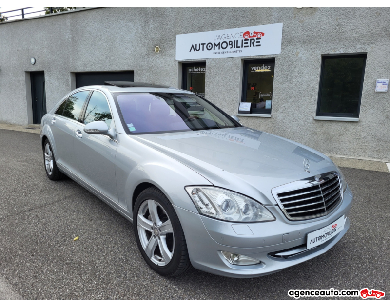 Achat voiture occasion, Auto occasion pas cher | Agence Auto Mercedes Classe S 500 LIMOUSINE V8 4-matic 7g tronic toit ouvrant électrique Gris Année 2008 Automatique Essence