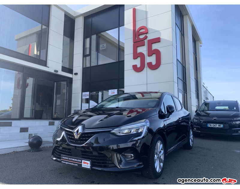 Achat voiture occasion, Auto occasion pas cher | Agence Auto Renault Clio V 1.0 TCE 100 INTENS Noir Année 2019 Manuelle Essence