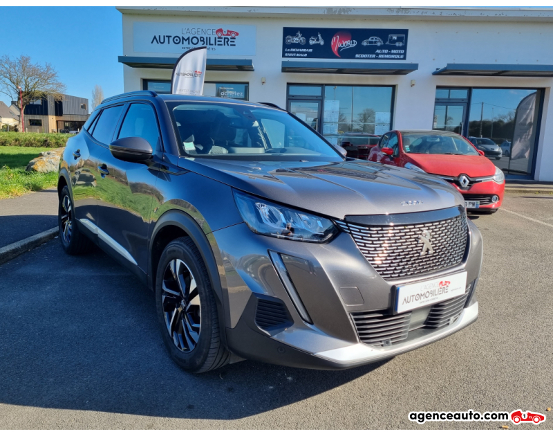 Gebrauchtwagenkauf, Günstige Gebrauchtwagen | Automobilienagentur Peugeot 2008 ALLURE PACK Essence 130 EAT8 Gris Jahr 2020 Automatique Essence