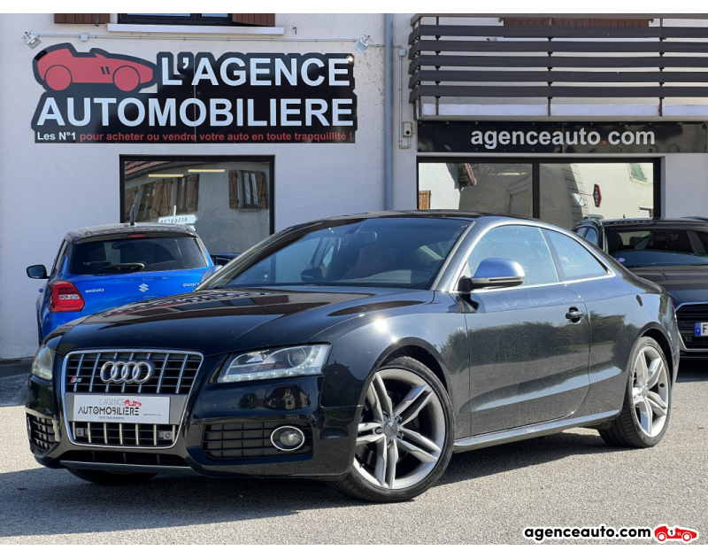 Achat voiture occasion, Auto occasion pas cher | Agence Auto Audi S5 4.2 V8 fsi 354 ch B&O CARNET COMPLET Noir Année 2008 Automatique Essence