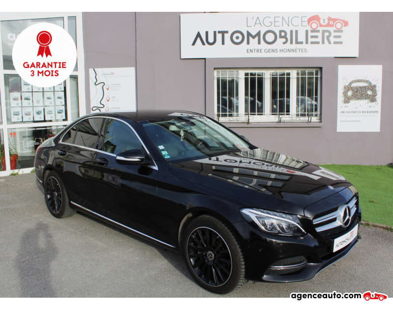 Compra de Coches Usados, Coches Usados Baratos %'|'% Agence Auto Mercedes Classe C (205) Berline 250 CDi 2.1 CDI 16V 7G-TRONIC BlueTEC 204 cv Boîte auto Noir Año 2015 Automatique Diesel