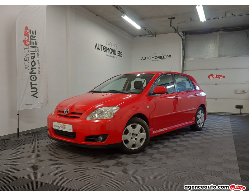 Achat voiture occasion, Auto occasion pas cher | Agence Auto Toyota Corolla IX 90 D-4D LINEA SPORT 5P Rouge Année 2005 Manuelle Diesel