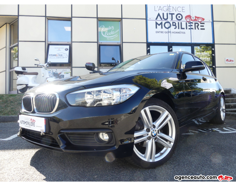 Achat voiture occasion, Auto occasion pas cher | Agence Auto Bmw Série 1 F20 116i 109 Lounge Noir Année 2016 Manuelle Essence