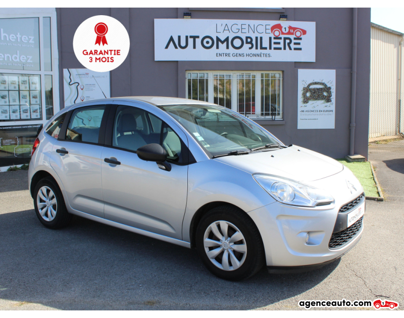Achat voiture occasion, Auto occasion pas cher | Agence Auto Citroen C3 68 CV - 1.4 - HDI - AIRDREAM - ATTRACTION - DISTRI OK - 2EME MAIN Argent Année 2013 Manuelle Diesel
