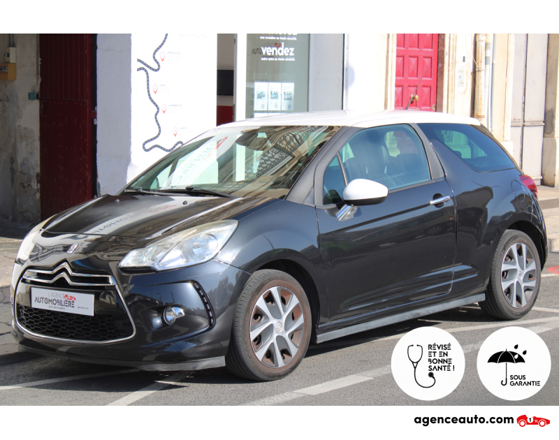 Achat voiture occasion, Auto occasion pas cher | Agence Auto Citroen DS3 1.6 E-HDI 90 AIRDREAM SOCHIC ( Distribution à jour, Radar Arr, Clim ... ) Noir Année 2011 Manuelle Diesel