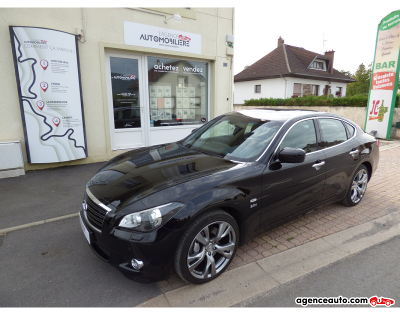 Achat voiture occasion, Auto occasion pas cher | Agence Auto Infiniti Q70 S 30d 240 V6 BVA7 2WD Y51 Noir Année 2014 Automatique Diesel