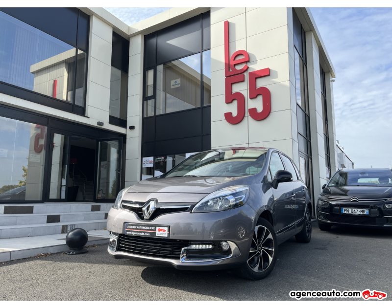 Compra de Coches Usados, Coches Usados Baratos %'|'% Agence Auto Renault Scenic III (2) 1.2 TCE 130 BOSE EDITION - 100% entretien Renault Gris Año 2016 Manuelle Essence