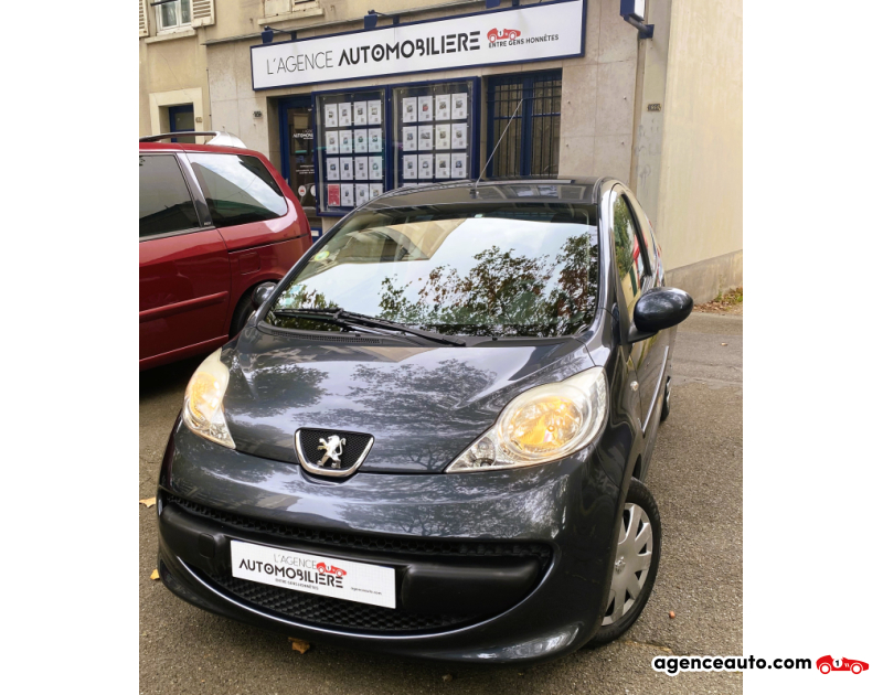 Achat voiture occasion, Auto occasion pas cher | Agence Auto Peugeot 107 1.0 70 TRENDY 2-TRONIC BVA Bleu Année 2007 Automatique Essence