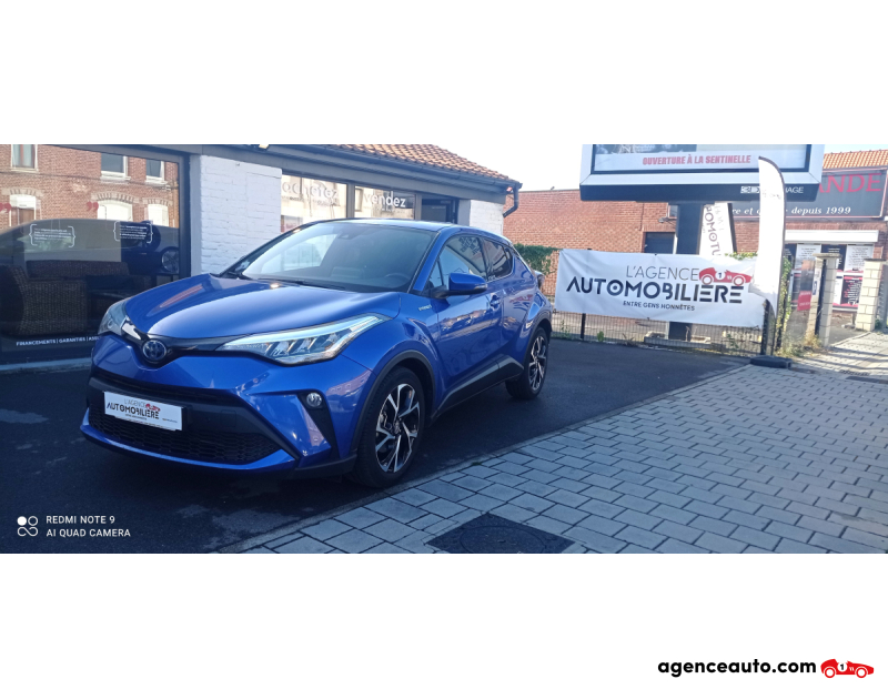 Gebrauchtwagenkauf, Günstige Gebrauchtwagen | Automobilienagentur Toyota C-HR 1.8 Hybride 122 Dynamic Bleu Jahr 2020 Automatique Essence