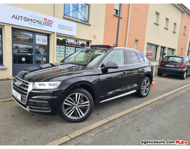 Achat voiture occasion, Auto occasion pas cher | Agence Auto Audi Q5 II 40 TDI 190 S EDITION QUATTRO S TRONIC 7 Noir Année 2019 Automatique Diesel