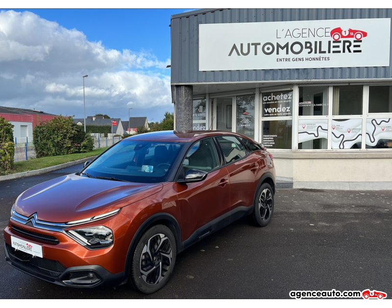 Achat voiture occasion, Auto occasion pas cher | Agence Auto Citroen C4 III 1.5 BlueHDI 130 FEEL PACK EAT8 BVA S&S Marron Année 2021 Automatique Diesel