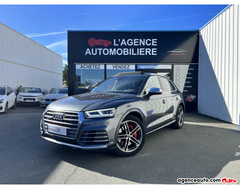 Achat voiture occasion, Auto occasion pas cher | Agence Auto Audi SQ5 3.0 TDI 347ch quattro tiptronic Gris Année 2019 Automatique Diesel