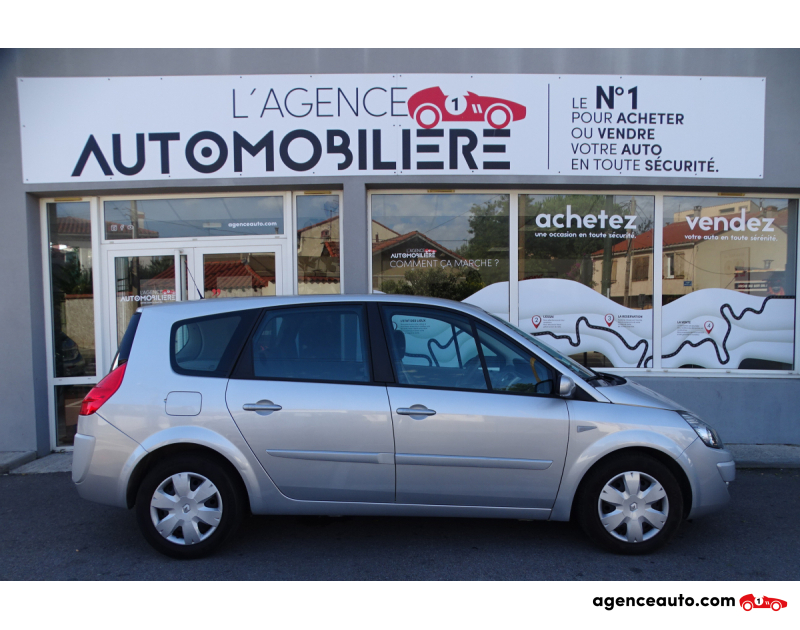 Achat voiture occasion, Auto occasion pas cher | Agence Auto Renault Grand Scenic 1.9 DCI 130 CV Expression 1er Main Gris Année 2008 Manuelle Diesel