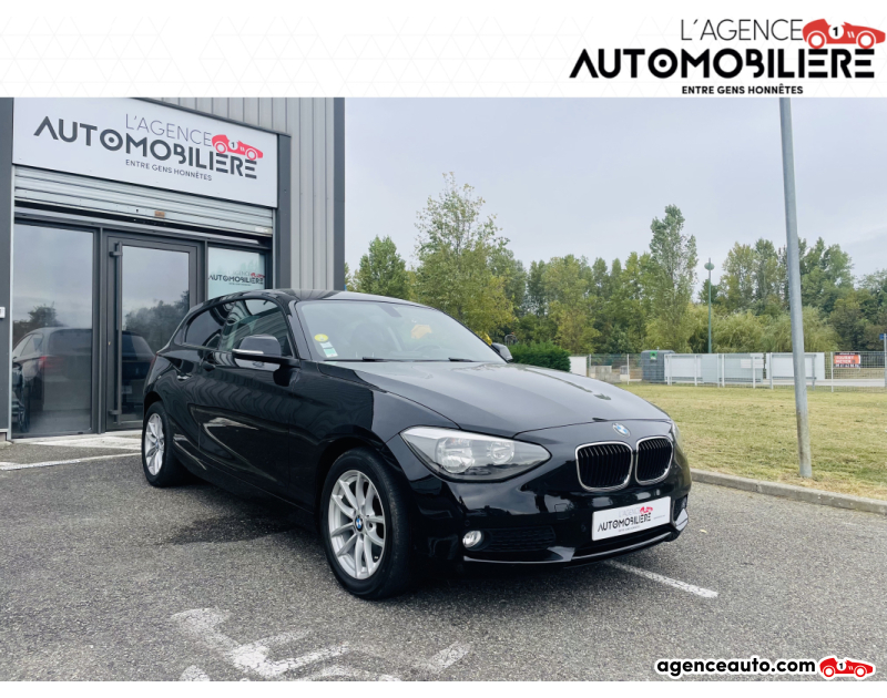 Gebrauchtwagenkauf, Günstige Gebrauchtwagen | Automobilienagentur Bmw Série 1 1.6 114D LOUNGE Noir Jahr 2013 Manuelle Diesel