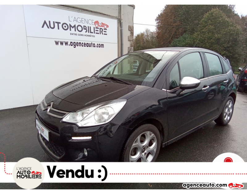 Acquisto Auto Usate, Auto Usate Economiche | Agenzia Automobiliare Citroen C3 1.2 PURETECH 80 MUSIC BOX Noir Anno 2013 Manuelle Essence