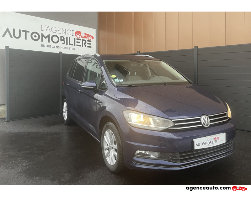 Compra de Coches Usados, Coches Usados Baratos %'|'% Agence Auto Volkswagen Touran II 2.0 TDI  Confortline business 16V BlueMotion 150 ch Bleu Año 2017 Manuelle Diesel