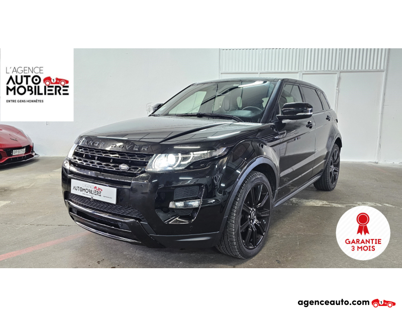 Achat voiture occasion, Auto occasion pas cher | Agence Auto Land Rover Range Rover Evoque 2.2 SD4 190 DYNAMIC 4WD BVA Noir Année 2013 Automatique Diesel
