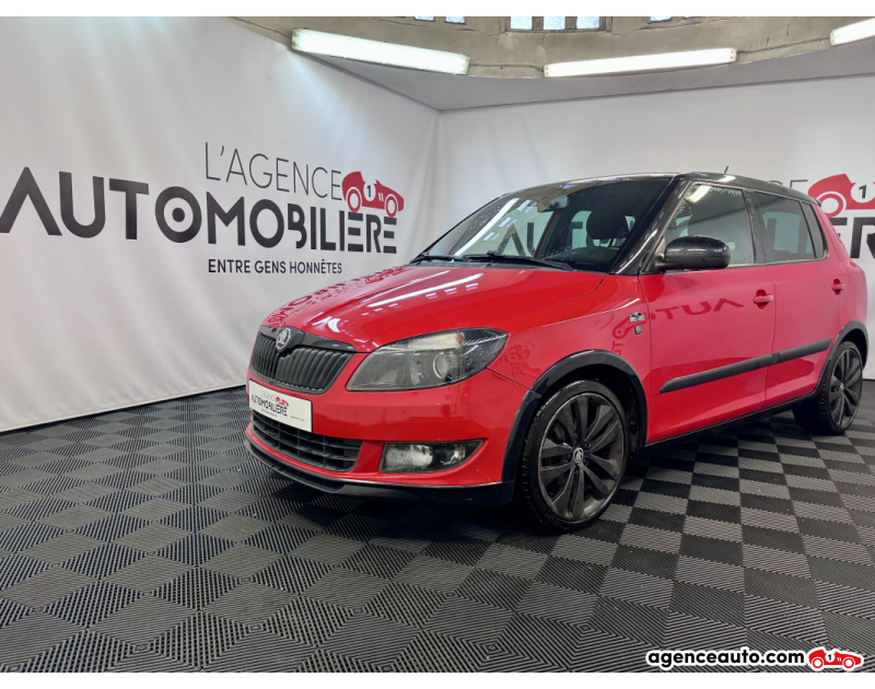 Compra de Coches Usados, Coches Usados Baratos %'|'% Agence Auto Skoda Fabia 1.2 TSI 85 MONTE CARLO Rouge Año 2014 Manuelle Essence