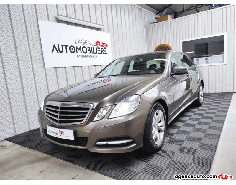 Achat voiture occasion, Auto occasion pas cher | Agence Auto Mercedes Classe E 220 CDI 170 AVANTGARDE EXECUTIVE BVA Marron Année 2010 Automatique Diesel